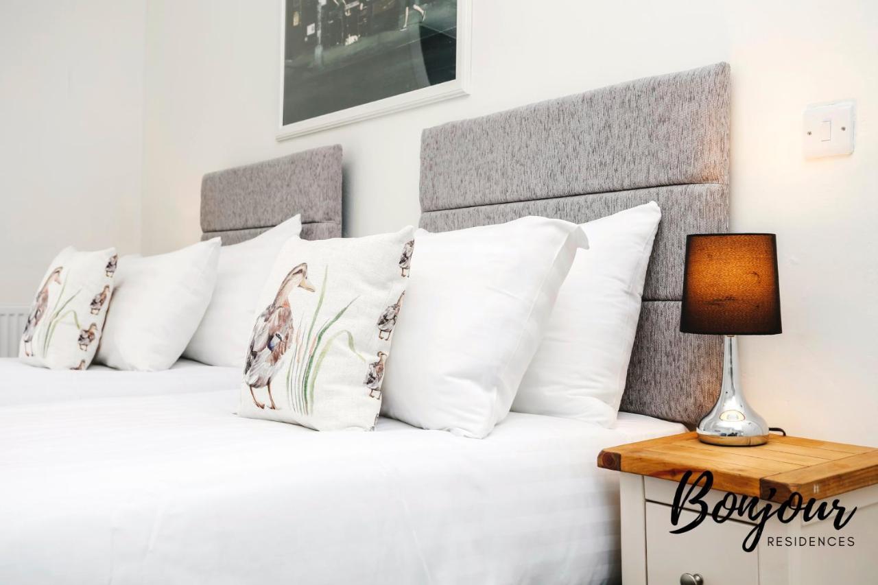 Bright New Town 2Br-1Ba, 1 Min To George St By Bonjour Residences إدنبرة المظهر الخارجي الصورة